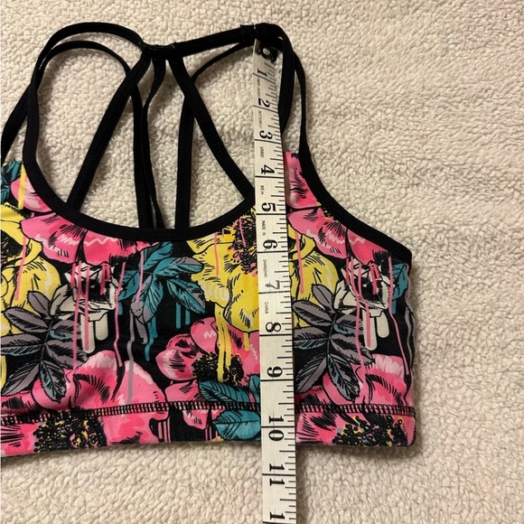 Born Primitive Rhapsody Bra Retro Flora Blue Pink Yellow - Picture 4 of 9